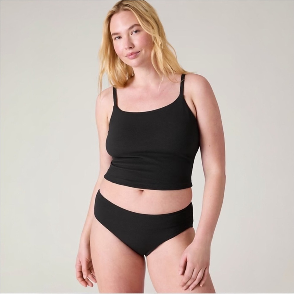 Athleta Clean Full Pique Swim Bottom NWT XL